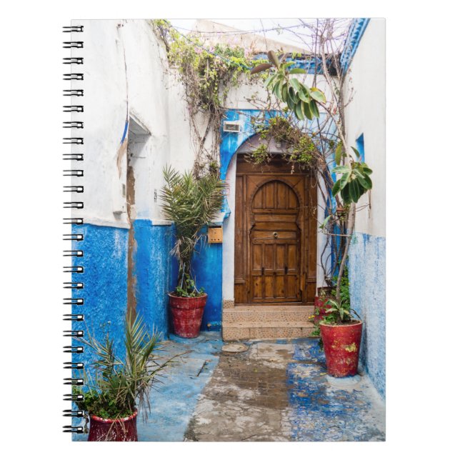 CARNET PLANTE VERT EN FEUX PRÈS DU MUR (Devant)