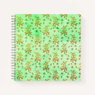 Carnet Plantes de tomates et abeilles