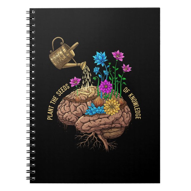 Carnet Plantez les Graines de la Connaissance | Cerveau I (Devant)