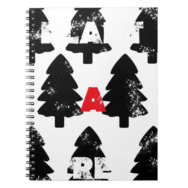 Carnet Plantez un motif d'arbre (Devant)