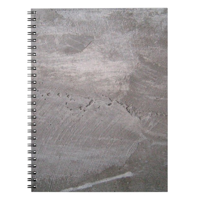 Carnet Plâtre gris béton (Devant)