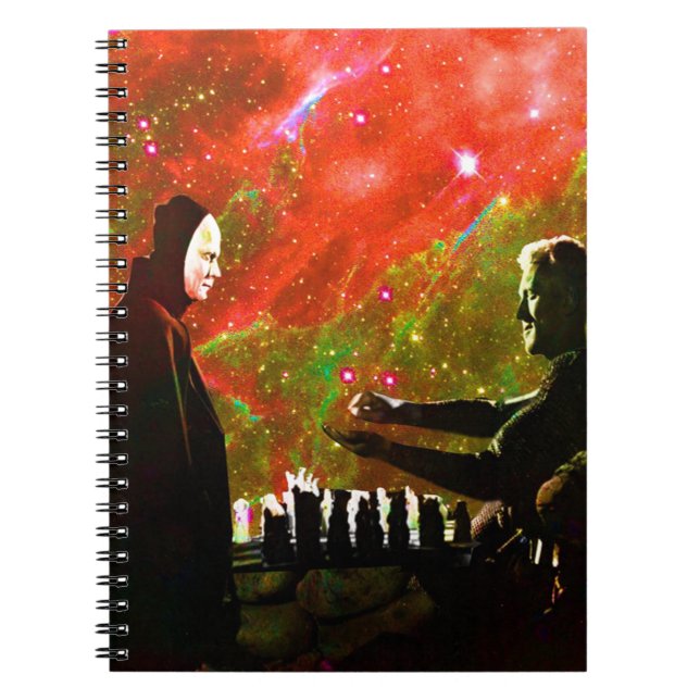 Carnet Playing Chess with Death (Devant)