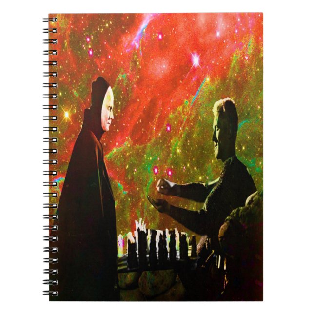 Carnet Playing Chess with Death (Devant)