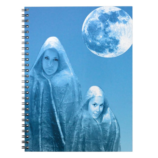 Carnet Pleine lune en hausse (Devant)