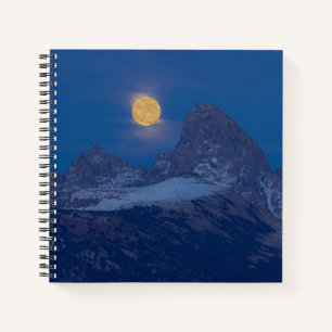 Carnet Pleine Lune Levante Grand Teton Driggs, Idaho