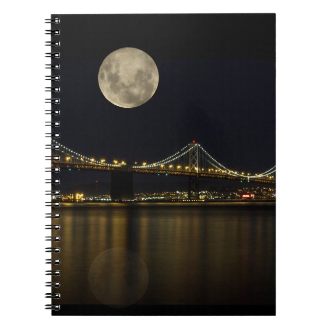 Carnet Pleine lune sur le pont Bay (Devant)