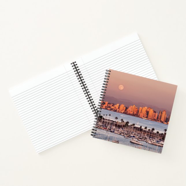 Carnet Pleine lune sur San Diego (Intérieur)