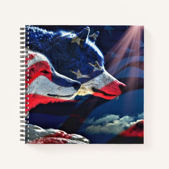 Carnet Pleine lune Wolf Wolf (Devant)