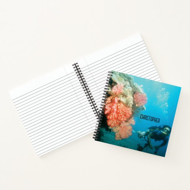 Carnet Plongée sous-marine Personnalisée (Intérieur)