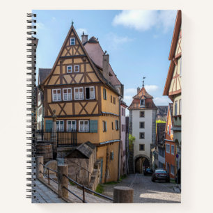 Carnet Plönlein à Rothenburg ob der Tauber, Allemagne
