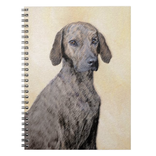 Carnet Plott Peinture - Cute Original Chien Art (Devant)