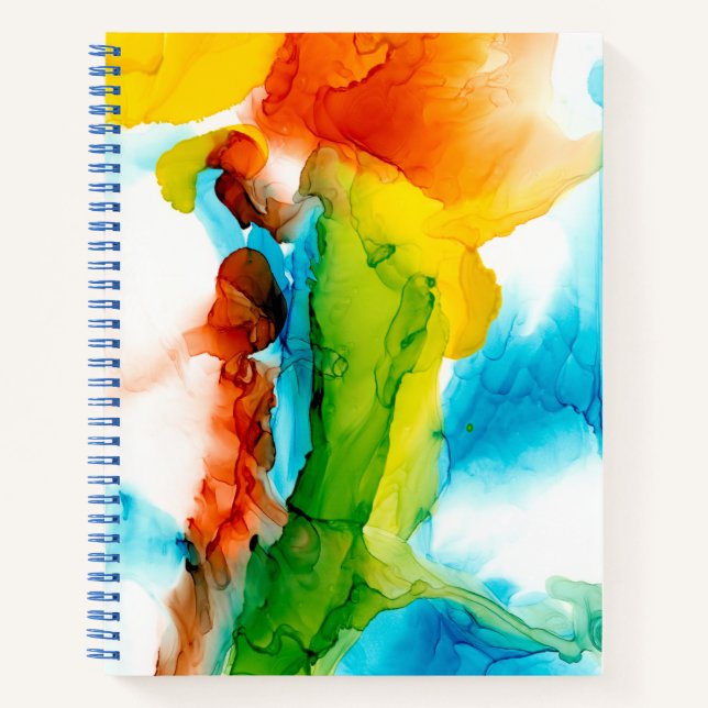 Carnet Plume primaire - aquarelles (Devant)