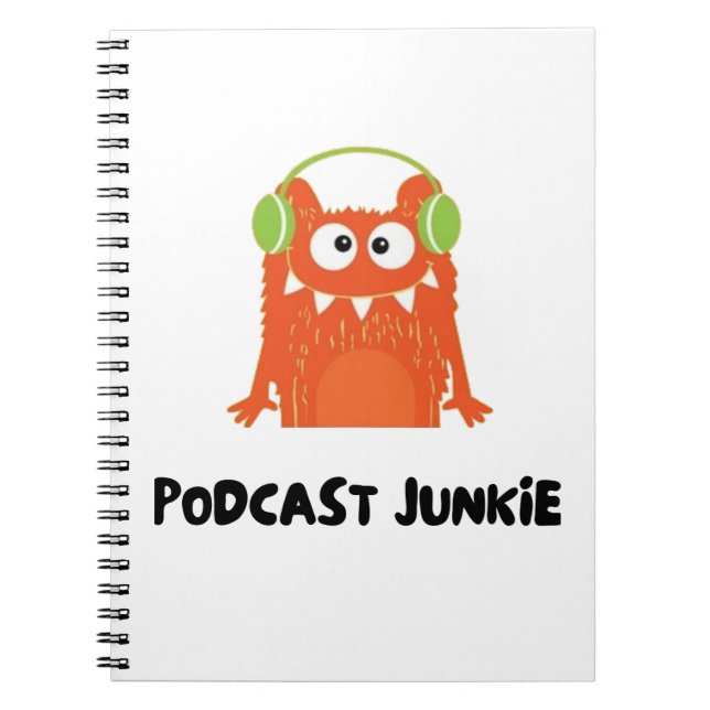 Carnet Podcast junkie (Devant)