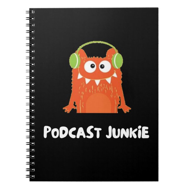 Carnet Podcast junkie (Devant)