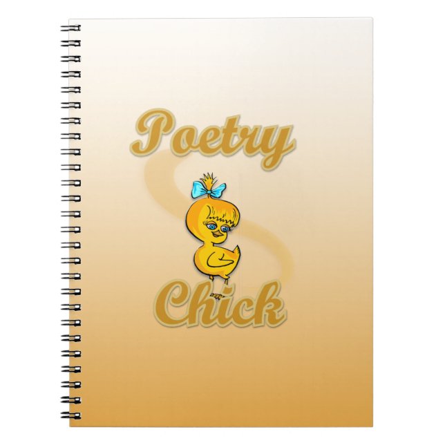 Carnet Poésie Chick (Devant)