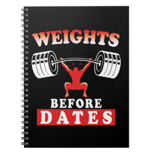 Carnet Poids avant dates Citation motivationnelle de fo