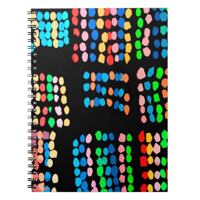 Carnet Points colorés (Devant)