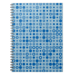 Carnet Points demi-teintes couleur Abstraits retour d'art