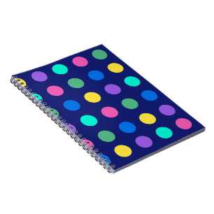 Carnet Points Géométriques Colorés 