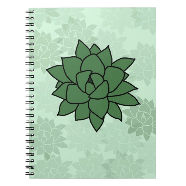 Carnet Pointy Succulent (Devant)
