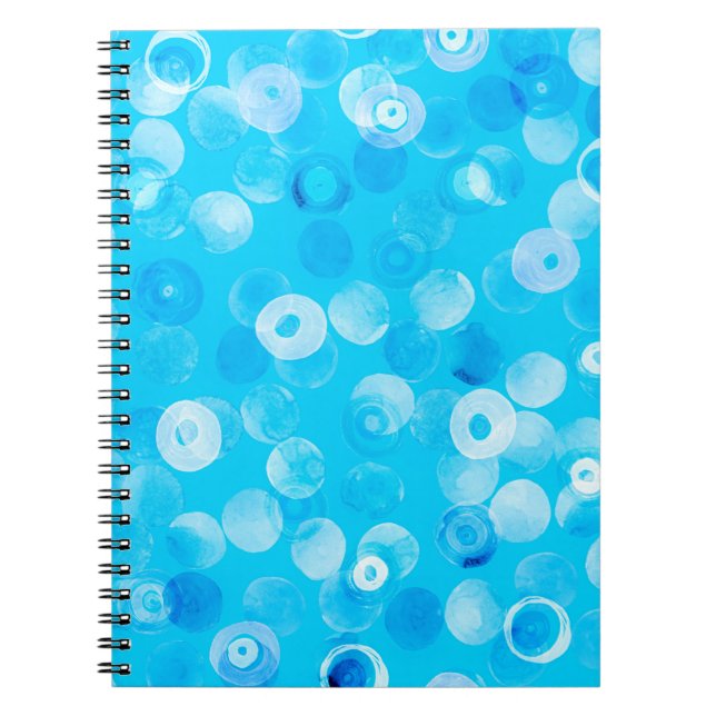 Carnet Pois Abstraits motif sans faille (Devant)
