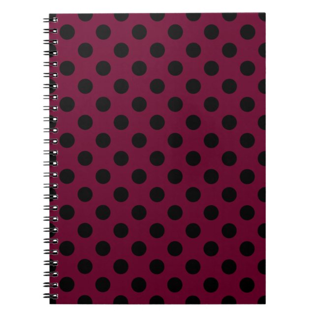 Carnet Pois noirs en Bourgogne (Devant)