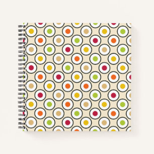 Carnet Pois Sushi Maki