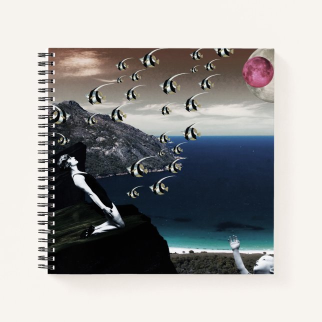 Carnet Poisson et yoga (Devant)