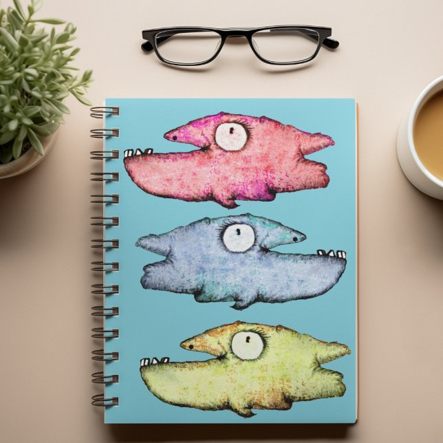 Carnet Poisson fantaisiste funky (Créateur téléchargé)