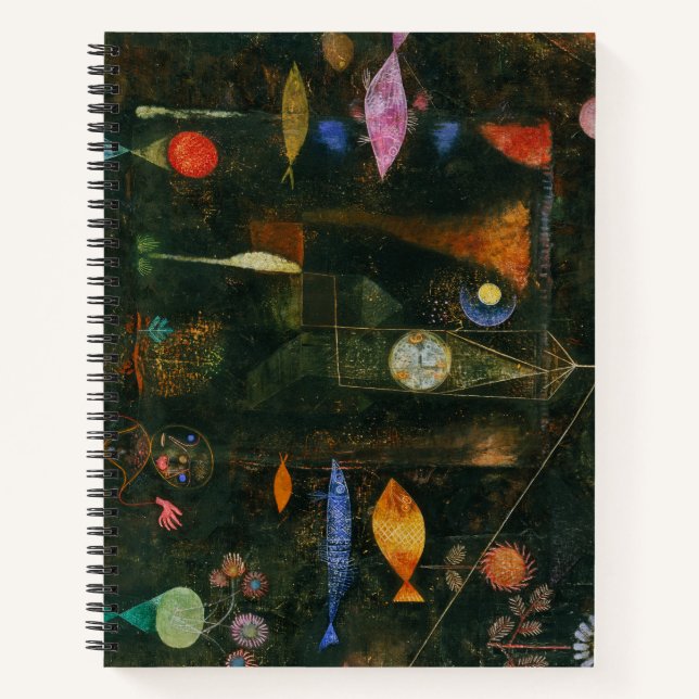 Carnet Poisson magique - Paul Klee (Devant)