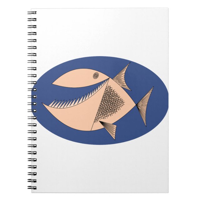 Carnet Poisson Piranha (Devant)