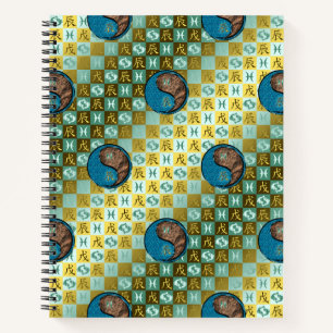 Carnet Poissons & Dragon de terre