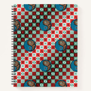 Carnet Poissons & Tigre de Terre