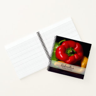 Carnet Poivrons rouges, verts et jaunes Recette saine