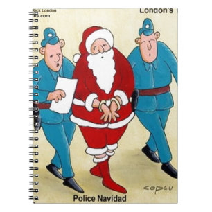Carnet Police Navidad : le Père Noël a été très vilain