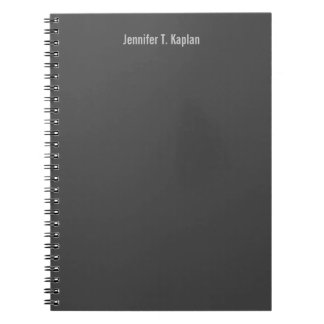 Carnet Police Populaire Gris Professionnel Minimaliste