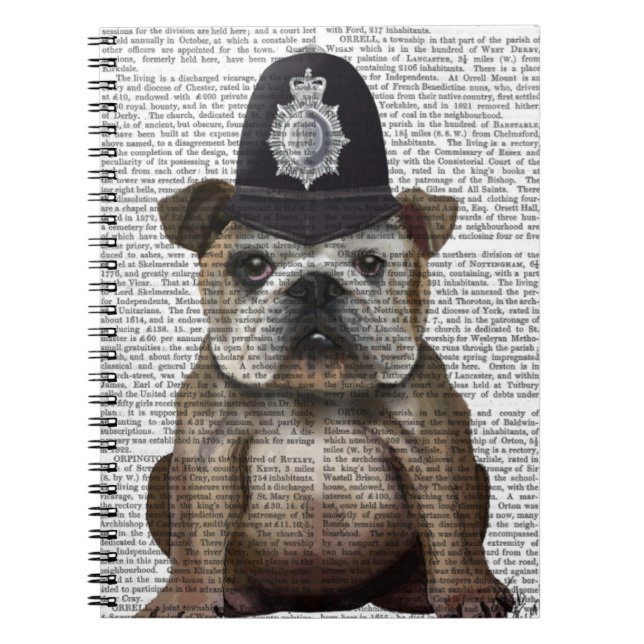 Carnet Policier de Bulldog (Devant)