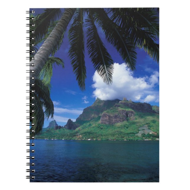 Carnet Polynésie française, Moorea. Baie de Cooks. Vert (Devant)