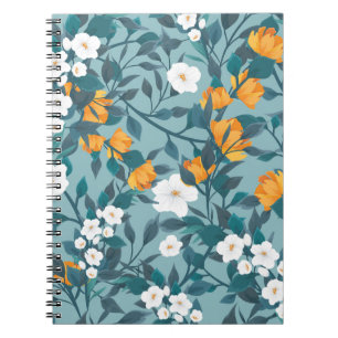 Carnet Pomme Florale : Motif en floraison Motif.