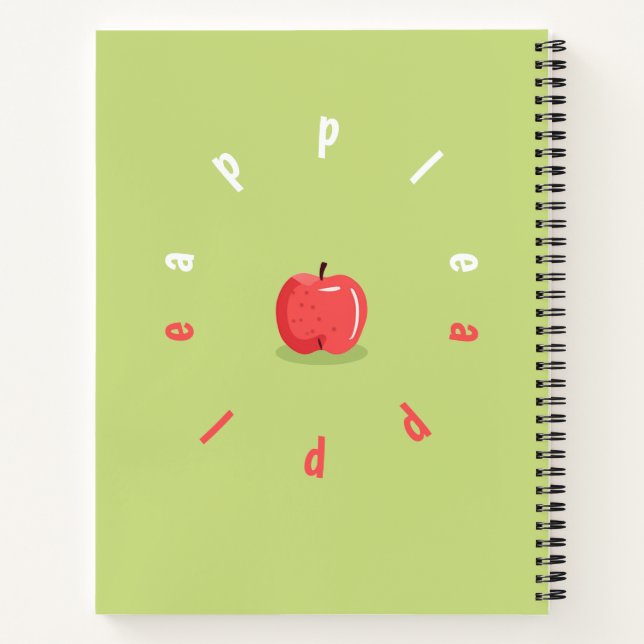 Carnet Pomme pomme #2 (Dos)