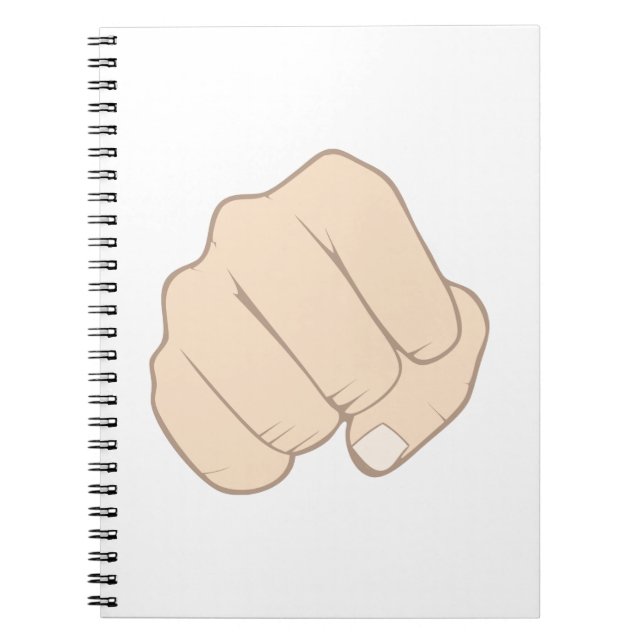 Carnet Pompe de poing (Devant)