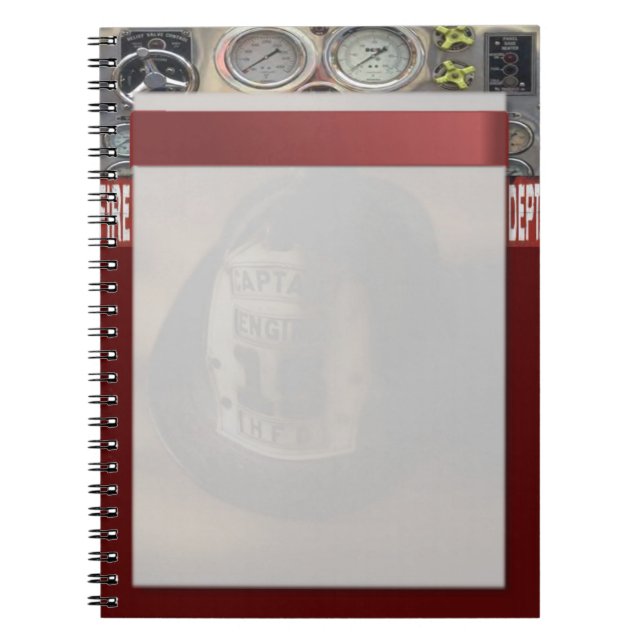 Carnet pompier (Devant)