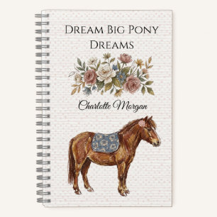 Carnet Poney Élégant