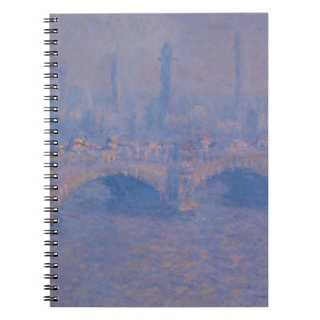 Carnet Pont Claude Monet Waterloo (Devant)