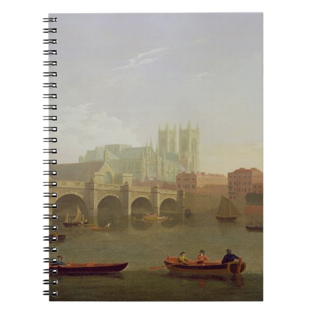 Carnet Pont d'Abbaye de Westminster et de Westminster vu (Devant)