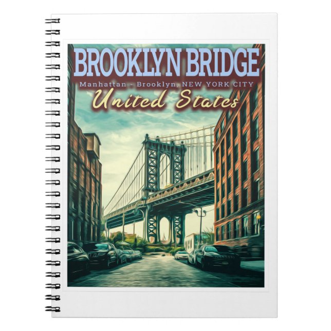 CARNET PONT DE BROOKLYN - MANHATTAN - BROOKLYN - NEW YORK (Devant)