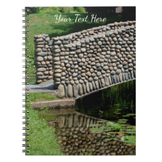 Carnet Pont de pierre Lilypads Nature