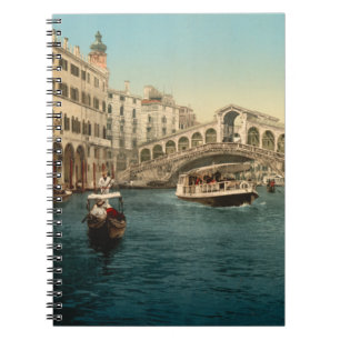 Carnet Pont de Rialto et canal grand, Venise