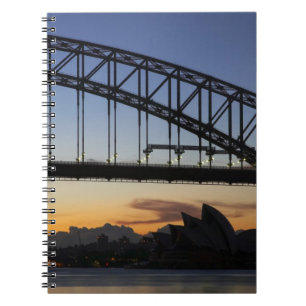 Carnet Pont de Sydney Harbour et Opéra de Sydney à 2