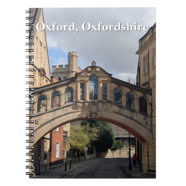 Carnet Pont des Soupirs à Oxford (Devant)